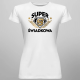 Super świadkowa - damska koszulka z nadrukiem