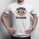 Super świadek - męska koszulka z nadrukiem