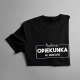 Najlepsza opiekunka w mieście - damska koszulka z nadrukiem
