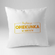 Najlepsza opiekunka w mieście - poduszka z nadrukiem