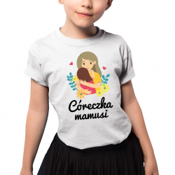 Córeczka mamusi - koszulka dziecięca z nadrukiem