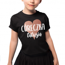 Córeczka tatusia v2 - koszulka dziecięca z nadrukiem