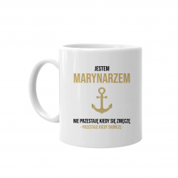 Jestem marynarzem - kubek z nadrukiem