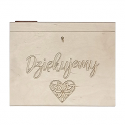 Dziękujemy - skrzynka na koperty