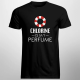 Chlorine is my perfume - męska koszulka z nadrukiem
