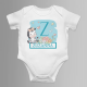 Produkt personalizowany Zebra (dziewczynka)  - body dziecięce z nadrukiem