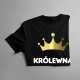 Królewna mamusi - koszulka dziecięca z nadrukiem