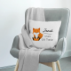 Urwis po tacie + imię - produkt personalizowany - poduszka z nadrukiem
