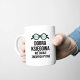 Dobra księgowa nie zadaje zbędnych pytań - kubek z nadrukiem