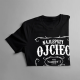 Najlepszy ojciec - męska koszulka z nadrukiem