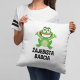 Żajebista Babcia - poduszka z nadrukiem