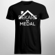 Dekarz na medal - męska koszulka z nadrukiem