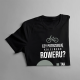 Czy potrzebuję kolejnego roweru? - męska koszulka z nadrukiem