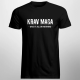 Krav maga - męska koszulka z nadrukiem