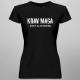 Krav maga - damska koszulka z nadrukiem