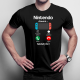 Nintendo dzwoni, muszę iść - męska z nadrukiem