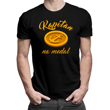 Kapitan na medal - męska z nadrukiem
