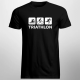 Triathlon - męska koszulka na prezent dla triathlonisty