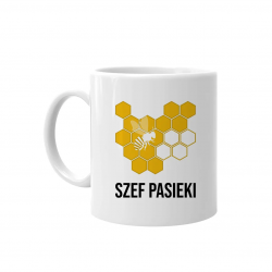 Szef pasieki - kubek na prezent dla pszczelarza 