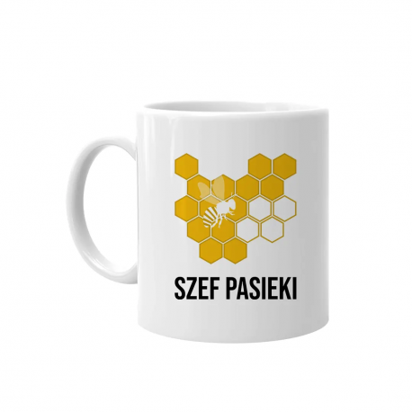 Szef pasieki - kubek na prezent dla pszczelarza 