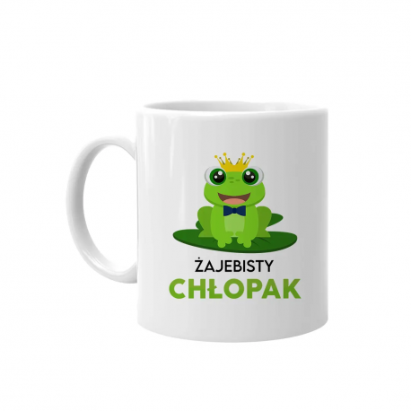 Żajebisty chłopak - kubek na prezent dla mężczyzny