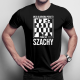 Moja ulubiona pora to: pora na szachy - męska koszulka na prezent dla szachisty