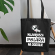 Największa psiara na osiedlu! - torba na prezent dla miłośnika psów