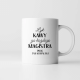 Łyk kawy za każdego magistra - kubek na prezent dla promotora