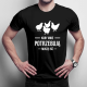 Kury mnie potrzebują muszę iść - męska koszulka na prezent dla hodowcy kur