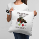 Traktor dzwoni, muszę iść - poduszka na prezent dla rolnika