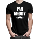 Pan młody v2 - męska koszulka na prezent