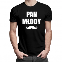 Pan młody v2 - męska koszulka na prezent
