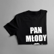 Pan młody v2 - męska koszulka na prezent