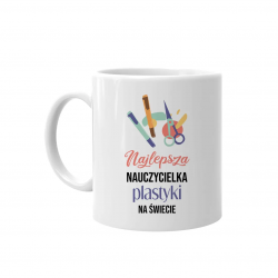 Najlepsza nauczycielka fizyki na świecie - kubek na prezent dla nauczycielki