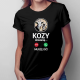 Kozy dzwonią, muszę iść - damska koszulka na prezent