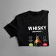 Whisky dzwoni, muszę iść - damska koszulka na prezent