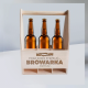 Pora sobie strzelić browarka + imię - produkt personalizowany - nosidło na piwo z grawerem na prezent