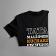 Tata, małżonek, kucharz, bohater + imię - męska koszulka z nadrukiem - produkt personalizowany 