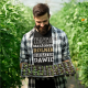 Tata, małżonek, rolnik, bohater + imię - produkt personalizowany - męska koszulka na prezent
