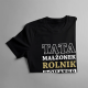 Tata, małżonek, rolnik, bohater + imię - produkt personalizowany - męska koszulka na prezent
