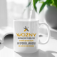 Woźny rozwiązuje problemy - kubek na prezent dla woźnego