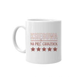 Księgowa na 5 gwiazdek - kubek na prezent