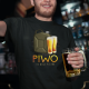 Piwo to moje paliwo - męska koszulka z nadrukiem