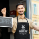 Classic barber - fartuch na prezent dla barbera