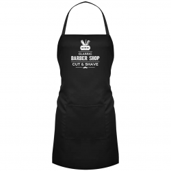 Classic barber - fartuch na prezent dla barbera
