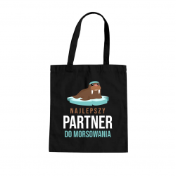 Najlepszy partner do morsowania - czarna torba na prezent