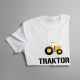 Traktor to moje auto służbowe - męska koszulka na prezent dla rolnika