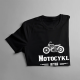 Motocykl wzywa, muszę jechać - męska koszulka na prezent dla motocyklisty
