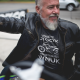 Bardziej niż motocykl kocham tylko moje wnuki - męska koszulka na prezent dla dziadka
