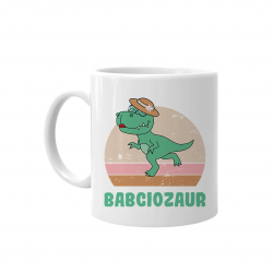 Babciozaur -  kubek na prezent dla babci
